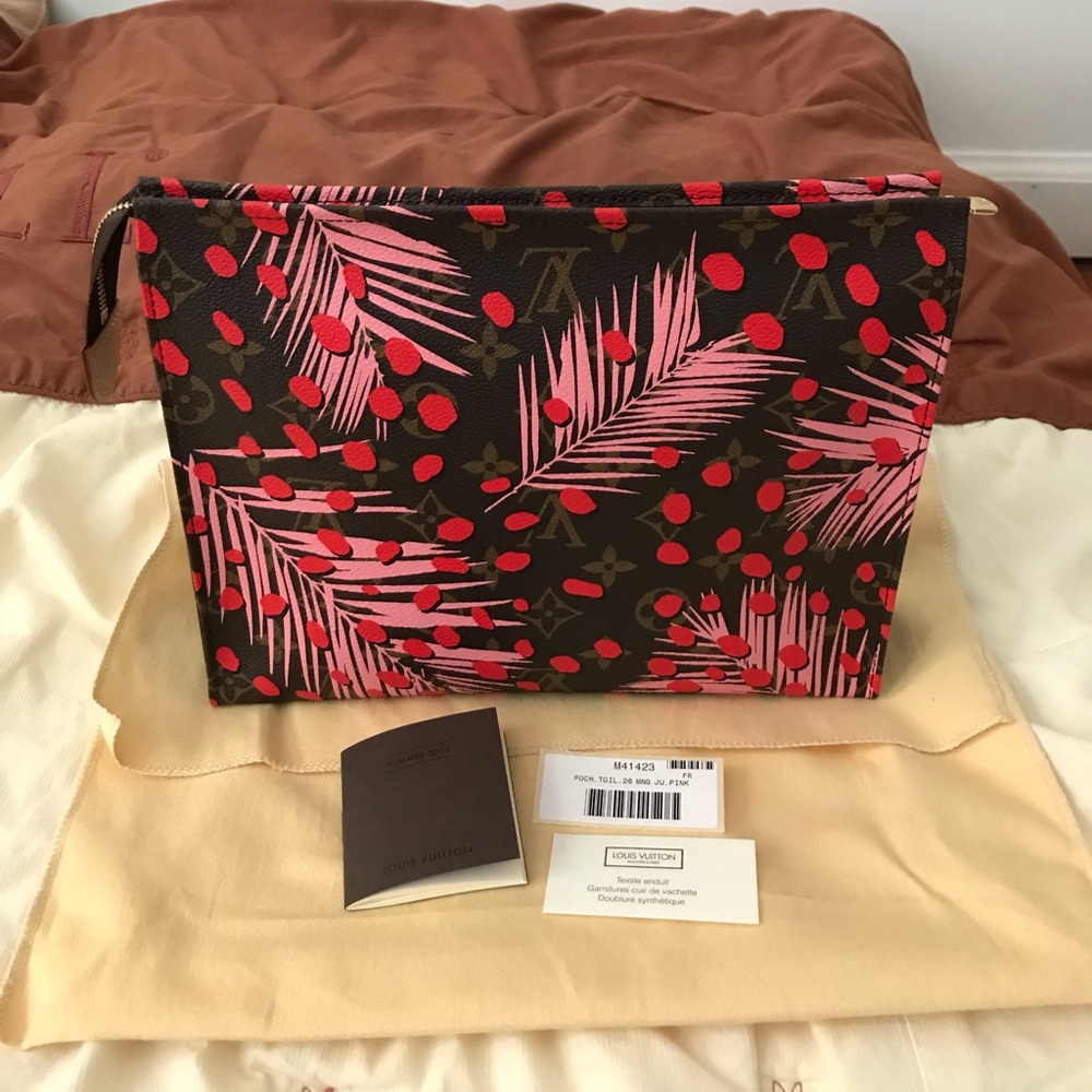 Louis Vuitton Monogram Jungle Dot Toiletry 26